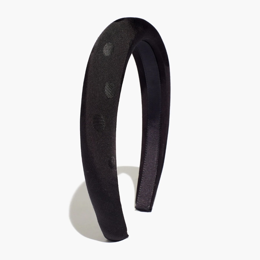 NEW Madewell Black Padded Headband